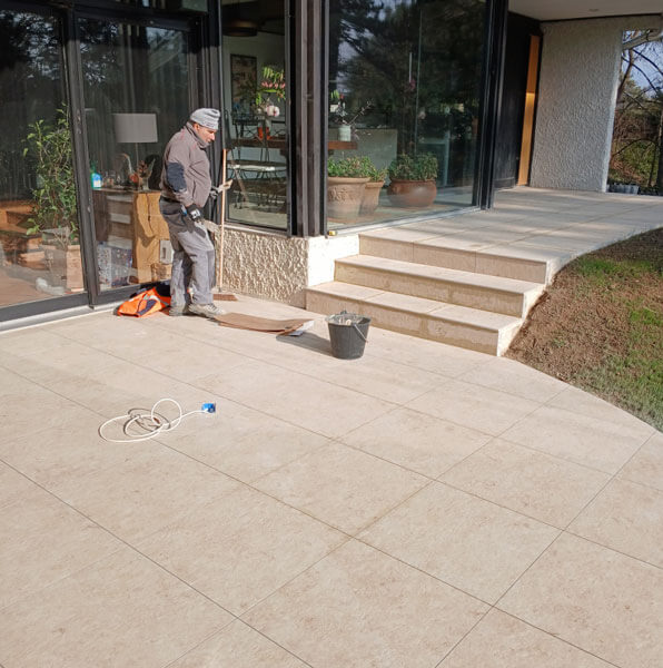 terrasse dallage lca construction